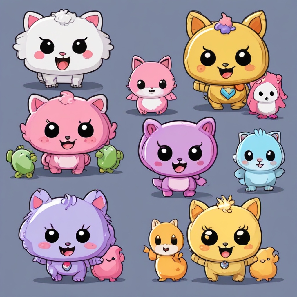 Cute mascot character